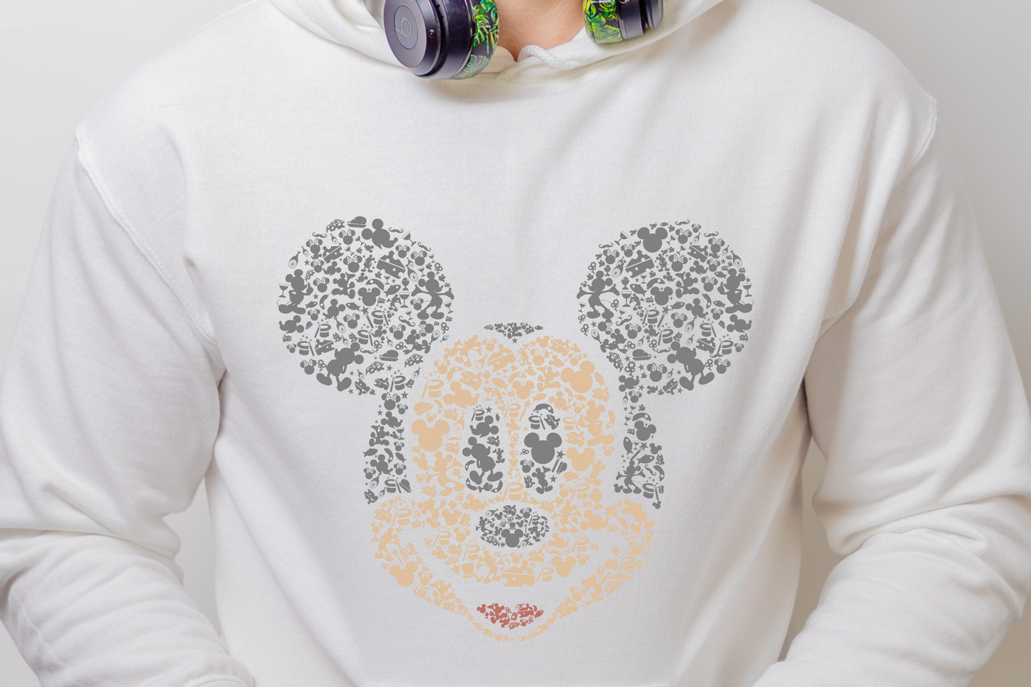 Mickey Shape Mosaic