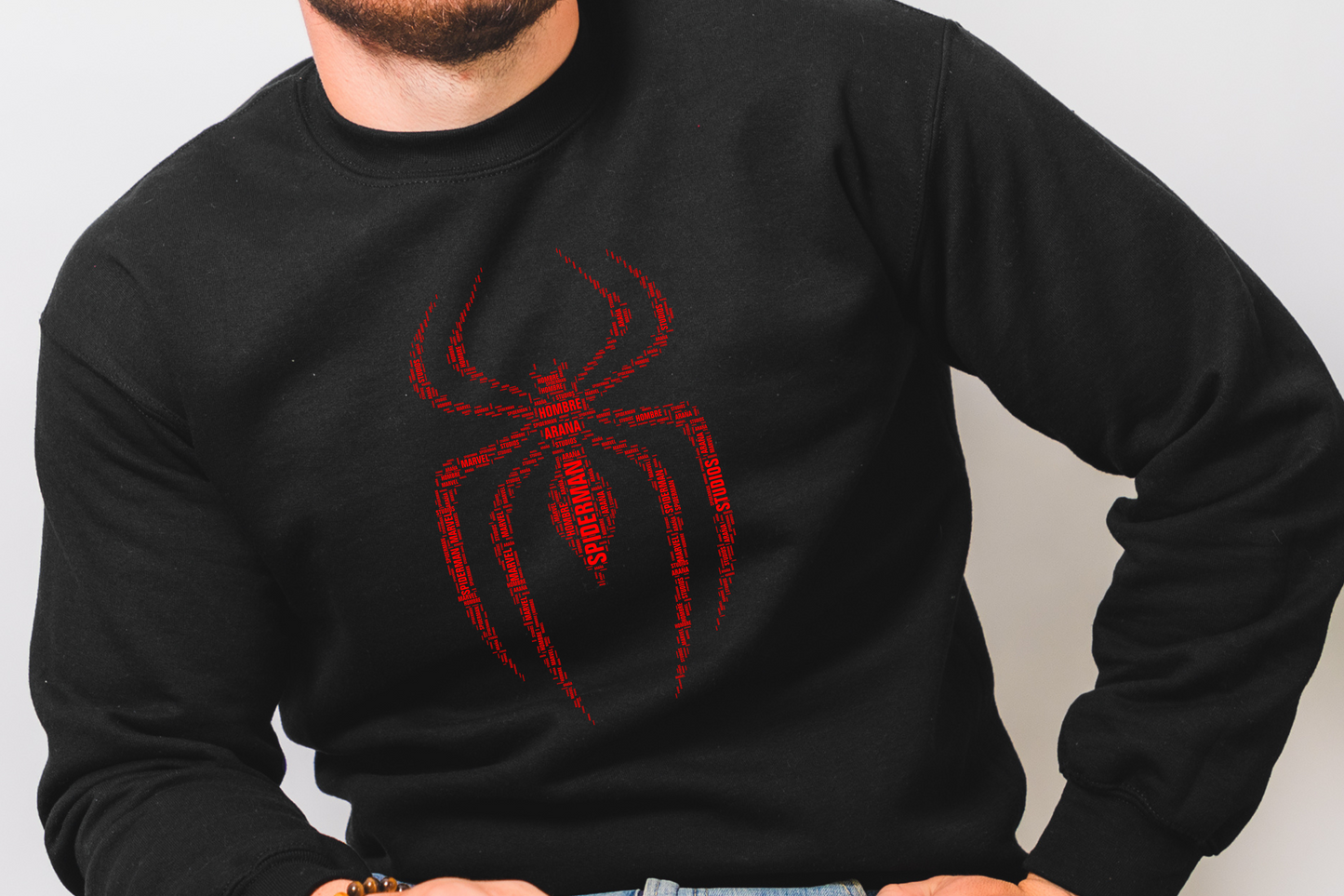 Red Spider Shape Mosaic