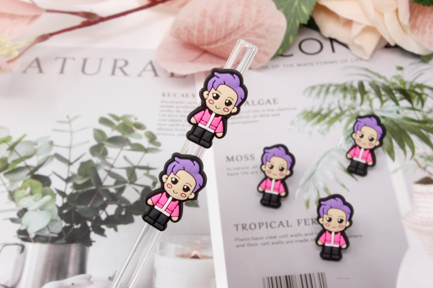 BTS Collection Straw toppers