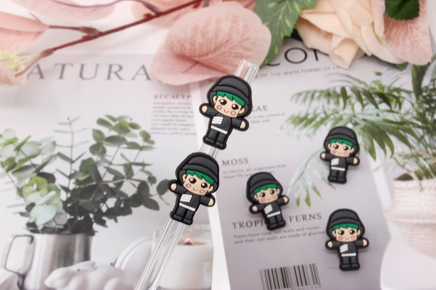 BTS Collection Straw toppers
