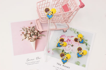 Balloon Cartoon Characters Collection Straw toppers