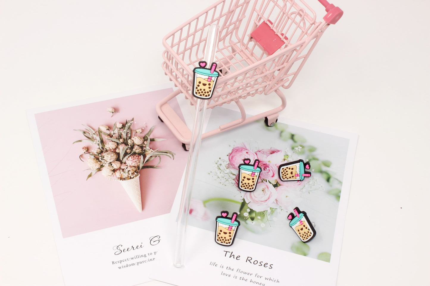 Boba Lover Collection Straw toppers