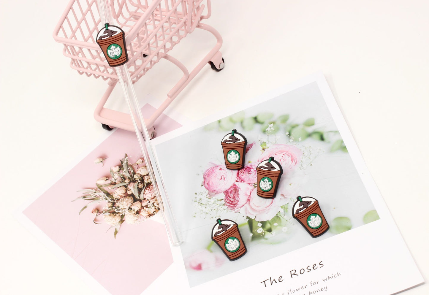 Starbucks Coffee Collection Straw toppers