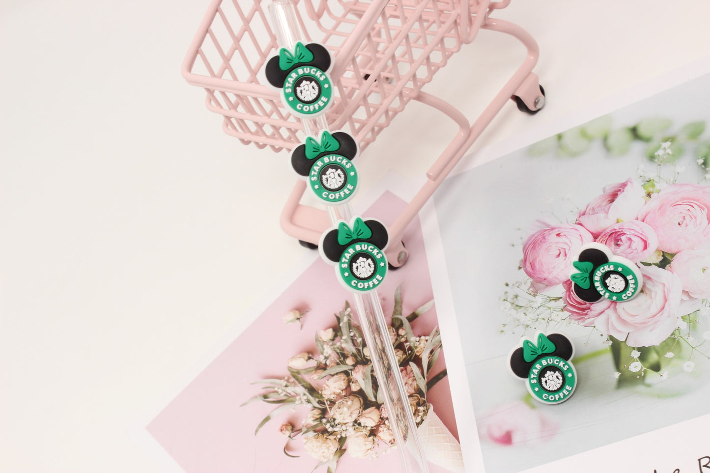 Starbucks Coffee Collection Straw toppers