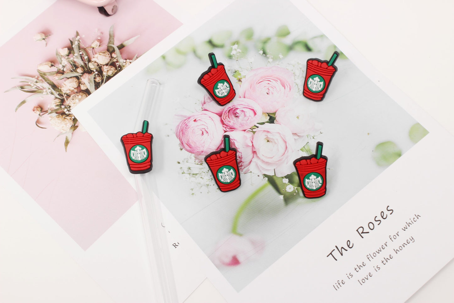 Starbucks Coffee Collection Straw toppers