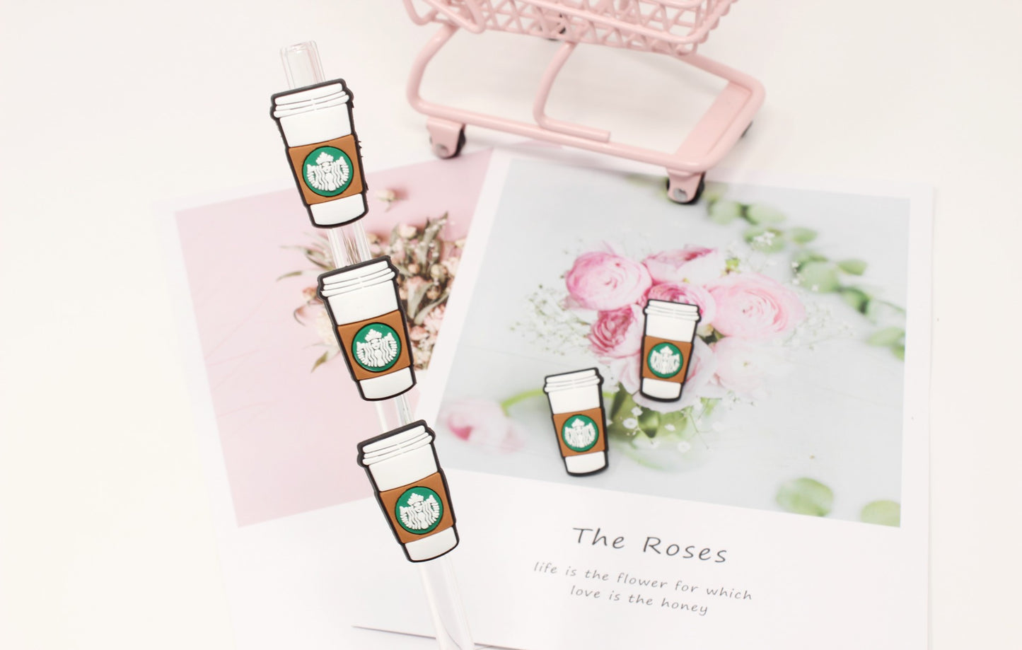 Starbucks Coffee Collection Straw toppers