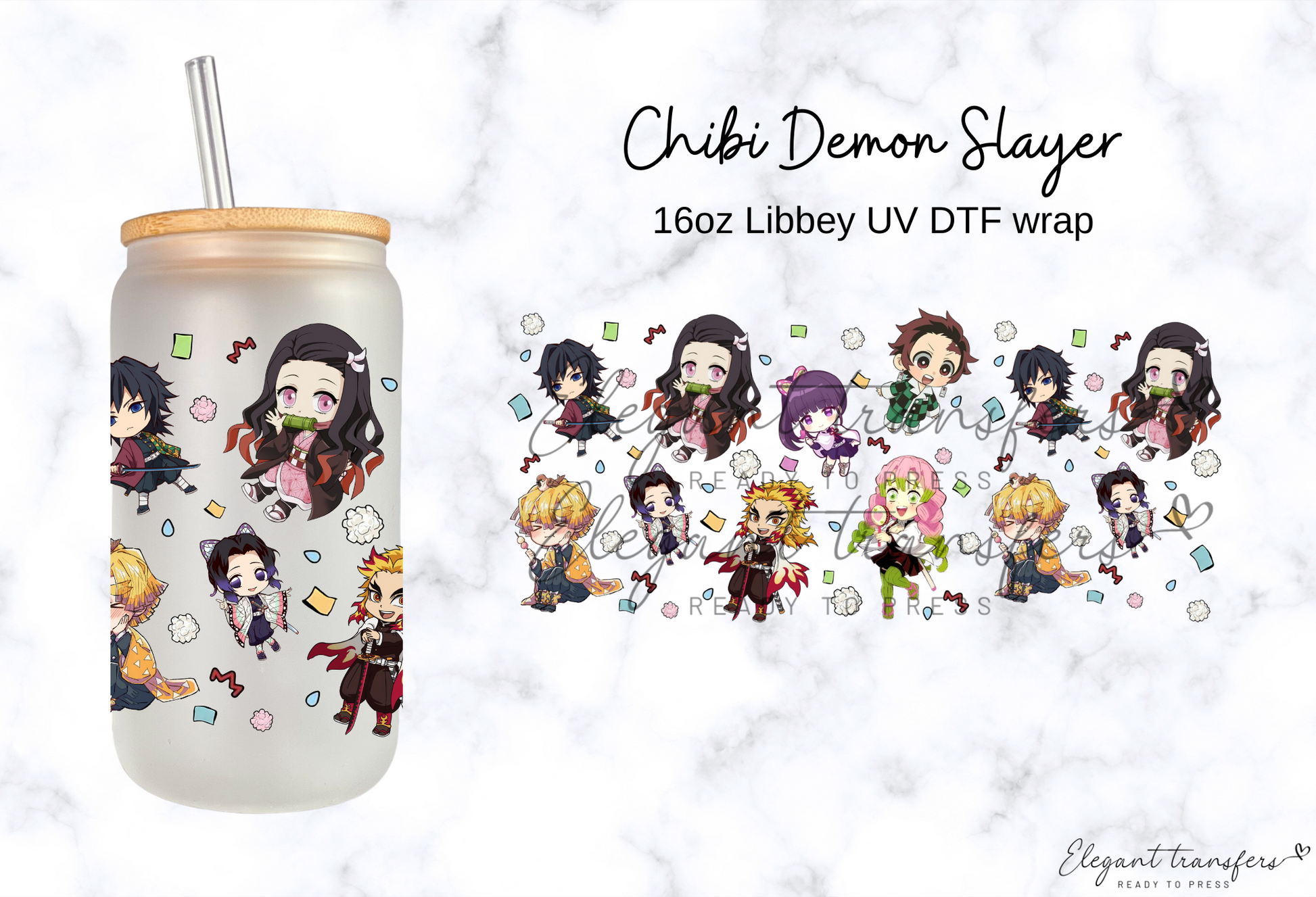 Anime 16oz UVDTF cup wrap – UvTransferss