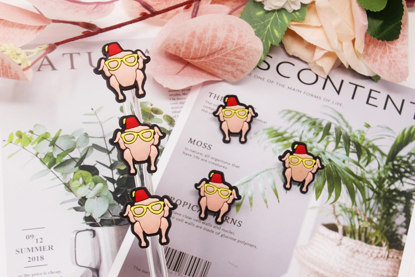 Friends Collection Straw toppers