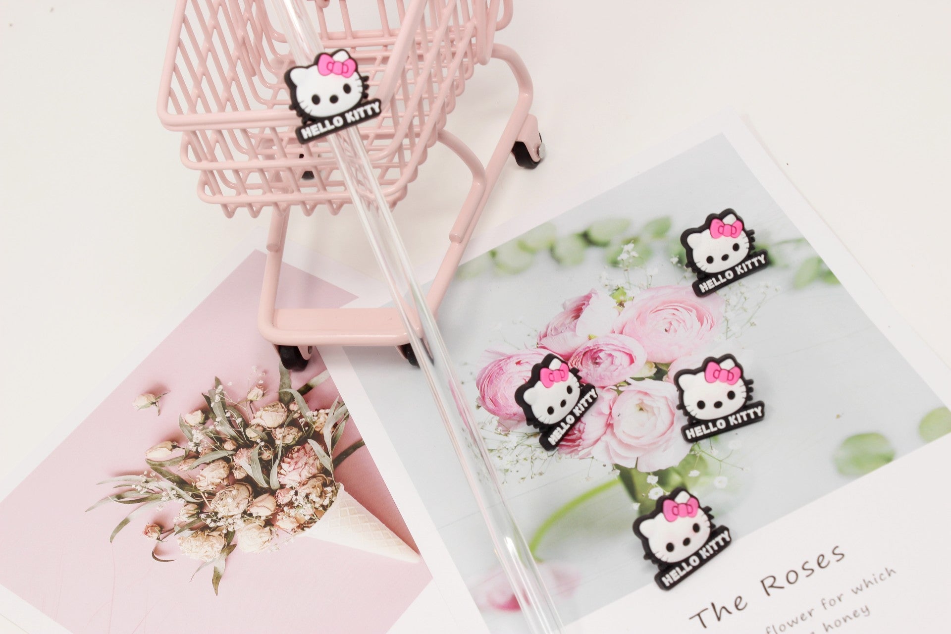 Hello Kitty Collection Straw toppers – Elegant Transfers