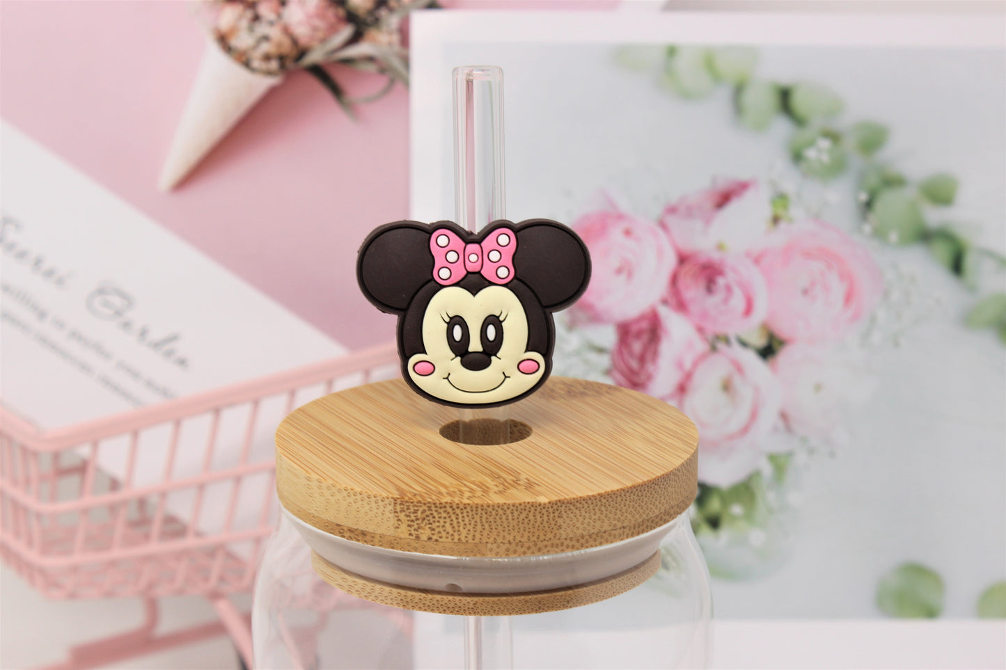 Bubbly Mouse and Friends Collection Straw toppers