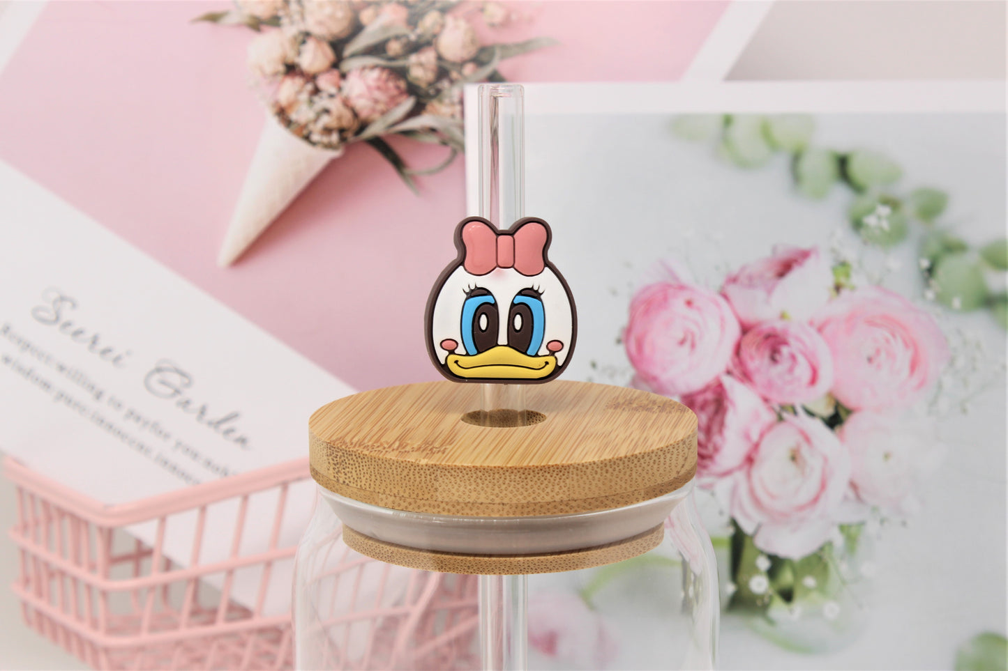 Bubbly Mouse and Friends Collection Straw toppers