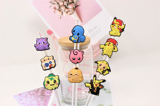 Pokemon Collection Straw toppers