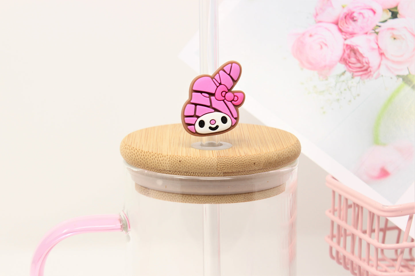 Pan Dulce Characters Collection Straw toppers