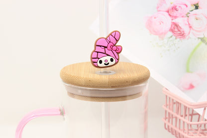 Pan Dulce Characters Collection Straw toppers