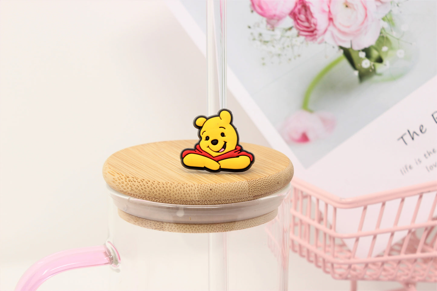 Teddy Bear and Friends Collection Straw toppers