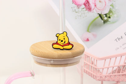 Teddy Bear and Friends Collection Straw toppers