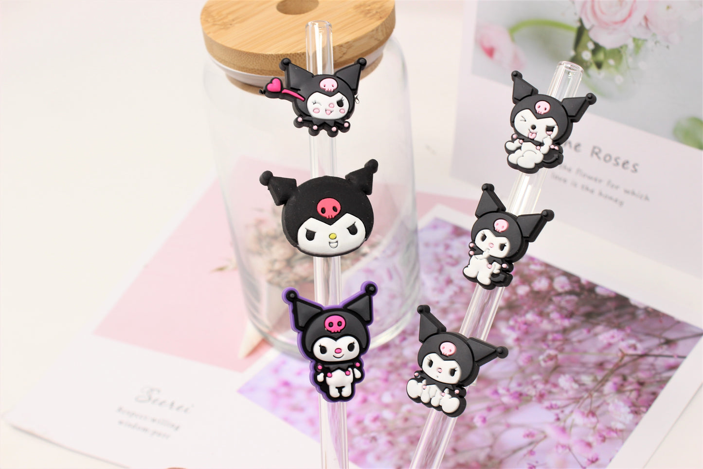 Kuromi Collection Straw toppers