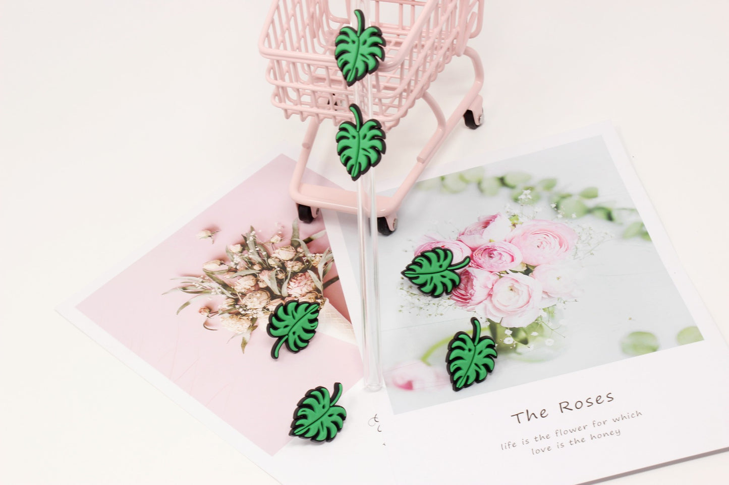 Plants & Flowers Collection Straw toppers