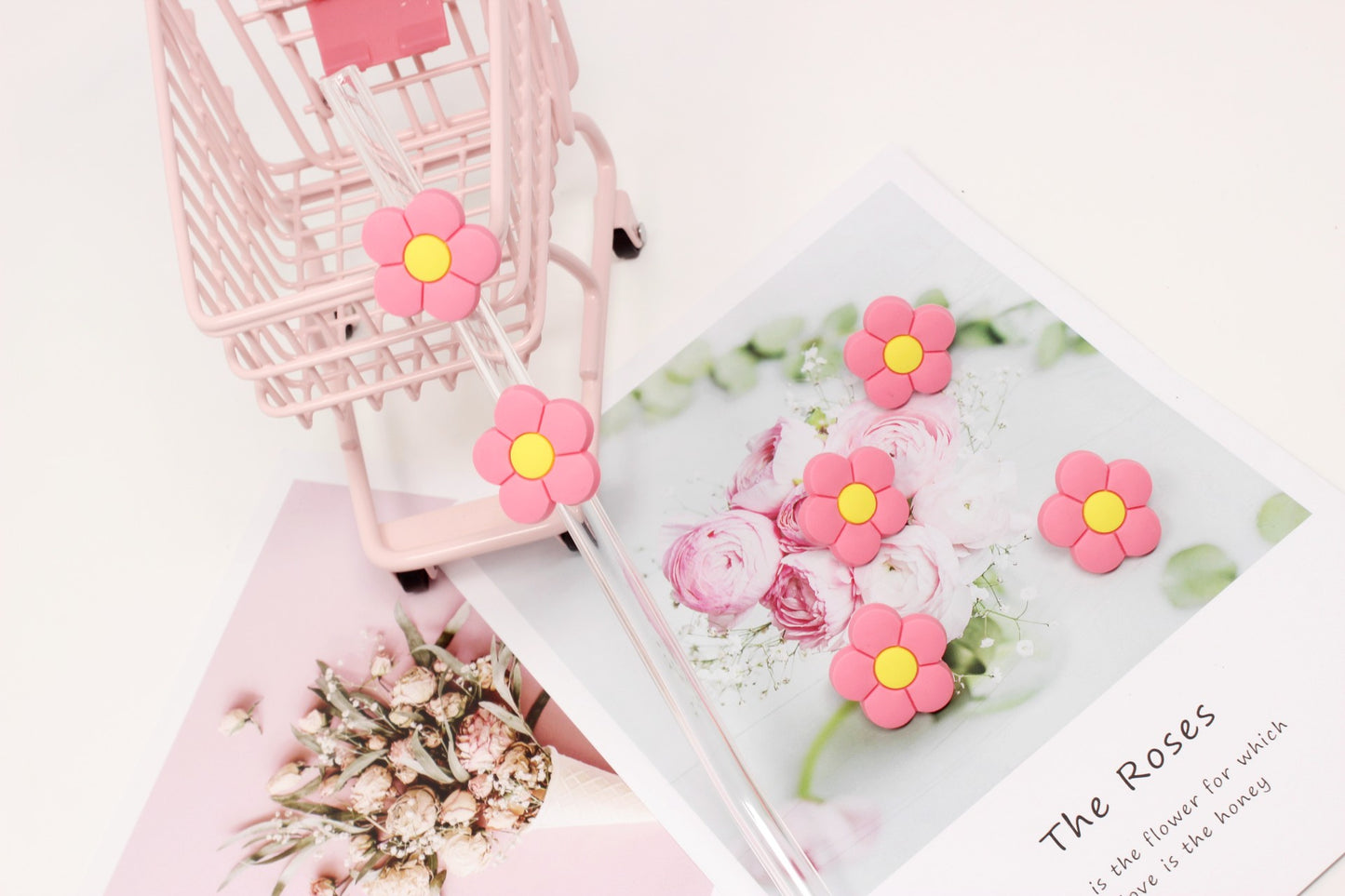 Plants & Flowers Collection Straw toppers