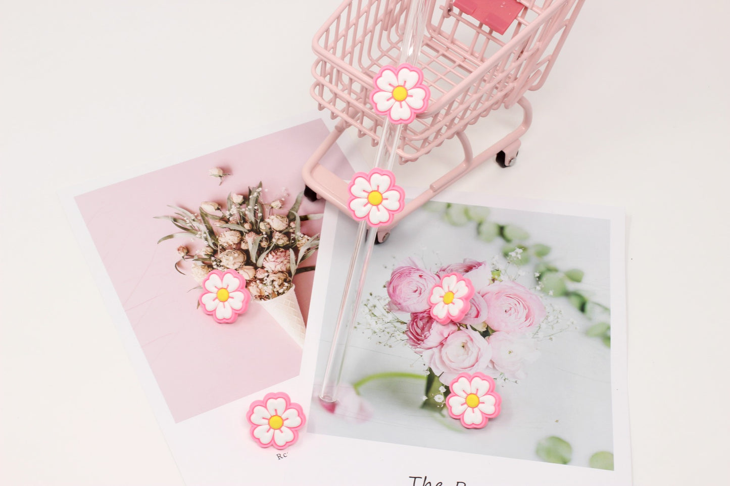 Plants & Flowers Collection Straw toppers