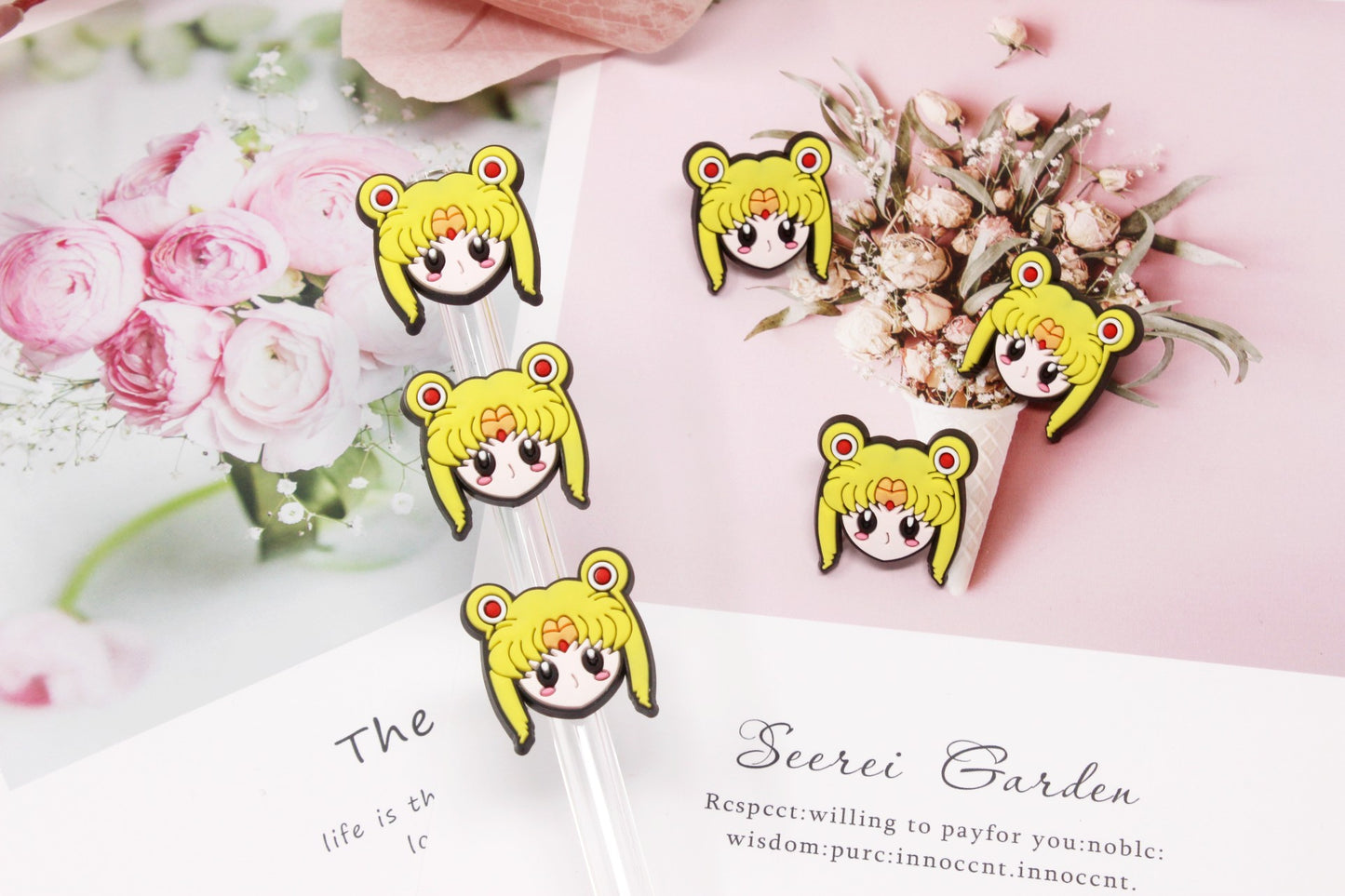 Sailor M. Collection Straw toppers