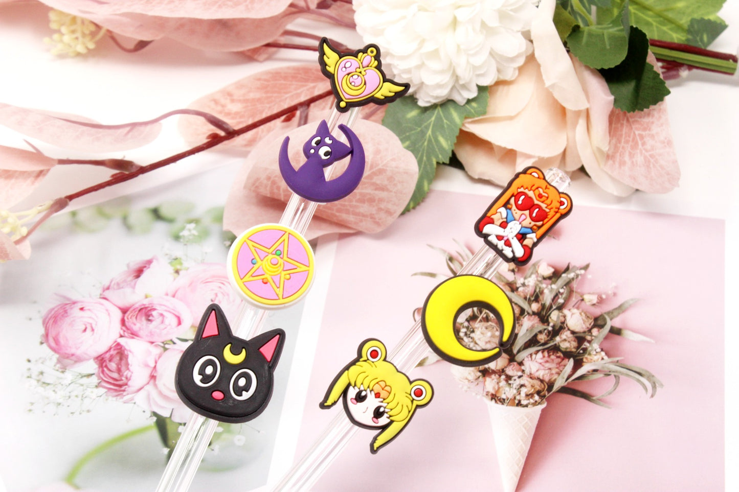 Sailor M. Collection Straw toppers