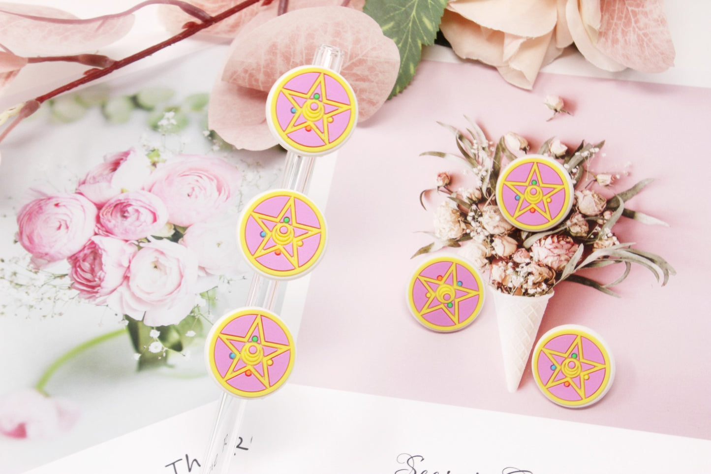 Sailor M. Collection Straw toppers