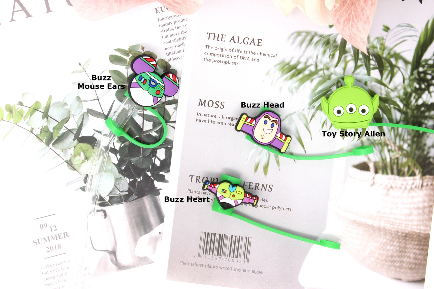 Toy Story Collection Straw Caps