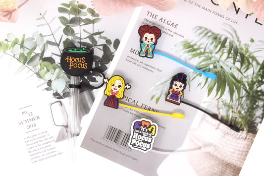 Hocus Pocus Collection Straw Caps