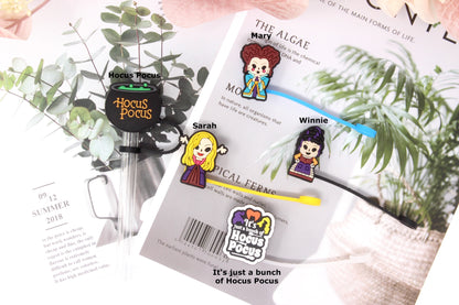 Hocus Pocus Collection Straw Caps