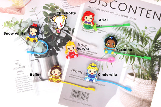 Disney Princess & Cie Collection Straw Caps