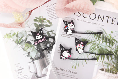 Kuromi Collection Straw Caps