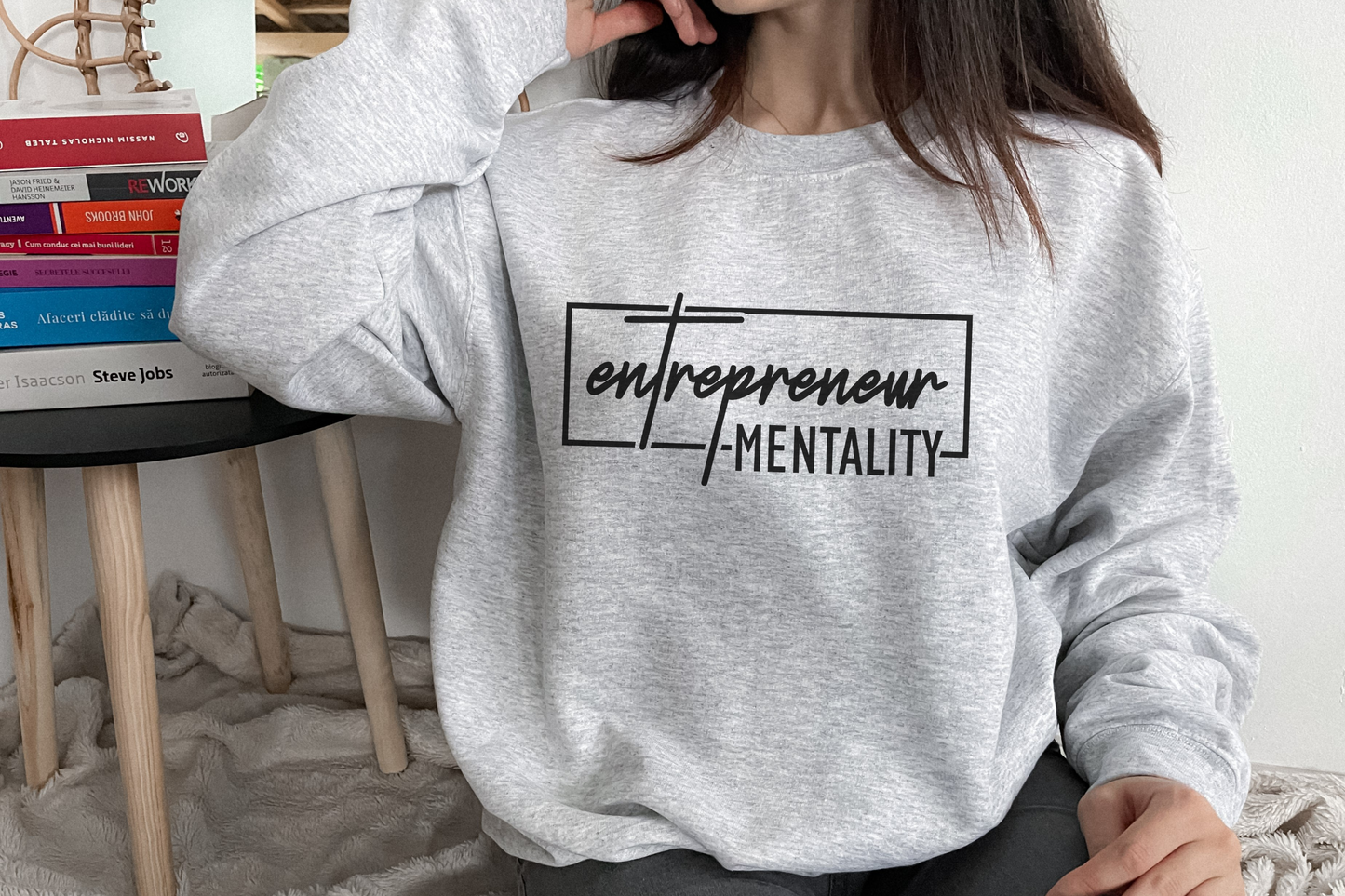 Entrepreneur Mentality [Screen Print] | Ready to Apply | This is a Physical Product | Transfer |
