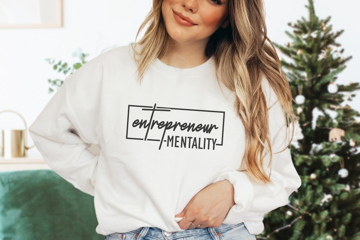 Entrepreneur Mentality [Screen Print] | Ready to Apply | This is a Physical Product | Transfer |