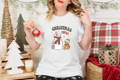 Christmas Crew [DTF] | Ready to Apply | This is a Physical Product | Transfer |