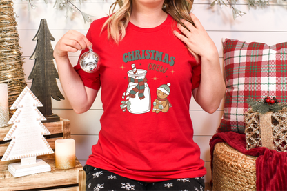 Christmas Crew [DTF] | Ready to Apply | This is a Physical Product | Transfer |