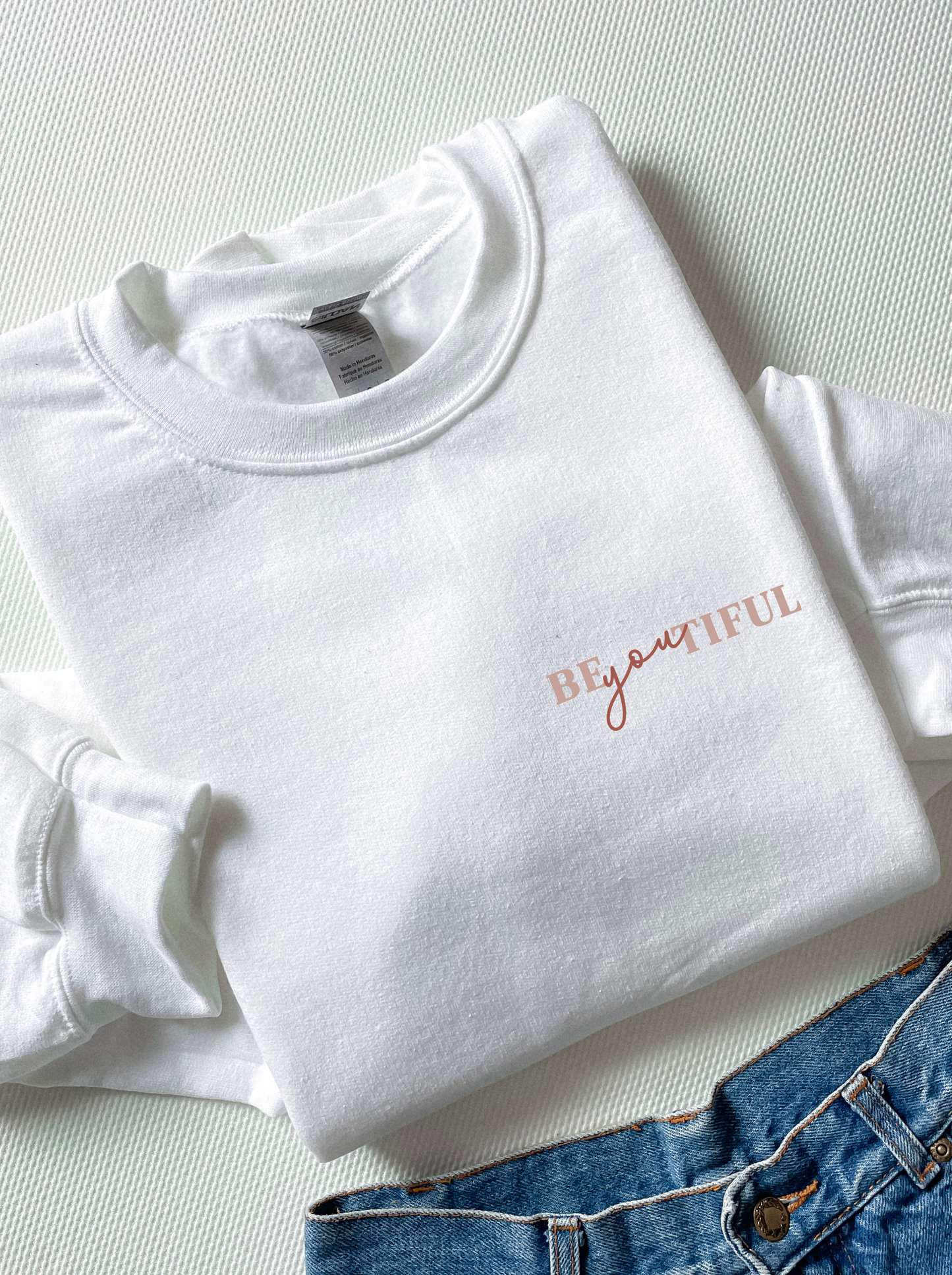 BeYOUtiful [Pocket Size] [DTF] | Ready to Apply | This is a Physical Product | Transfer |